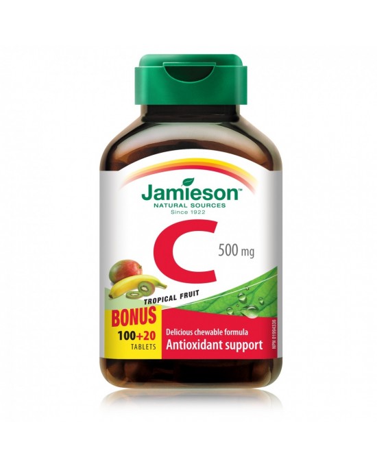 Vitamina C 500mg Tropical
